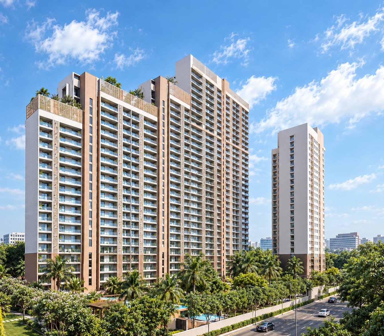 Illustrative residential development